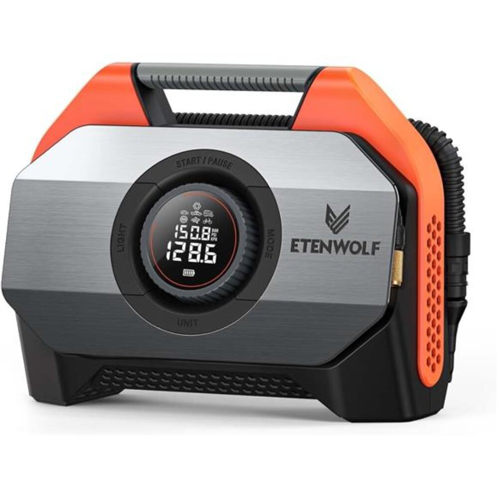Tire Inflator Portable Air Compressor for Heavy-duty  Vehicle, Cordless Air Pump